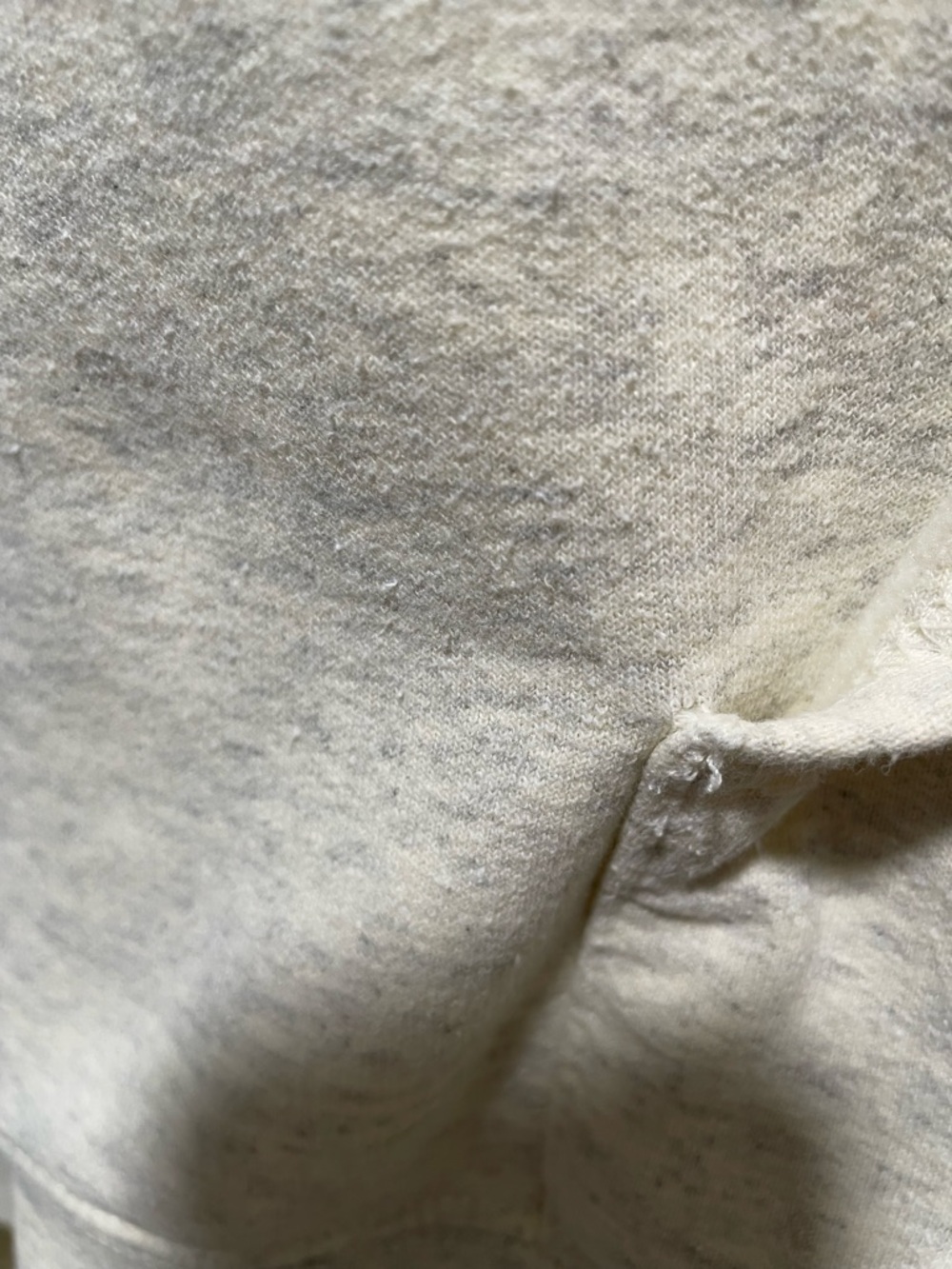 Champion SDSU Classic Twill Hoodie Sweatshirt Heather Oat Light Grey Charcoal - Picture 10 of 13